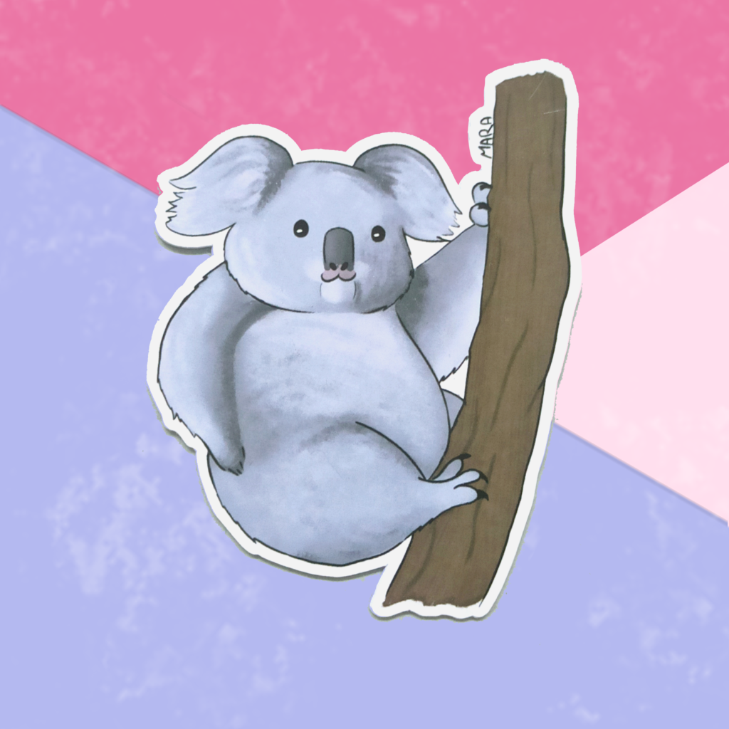 Koala sticker - Mara, tienda dubidu