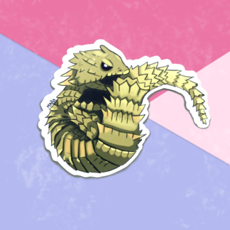 Lagarto armadillo Sticker