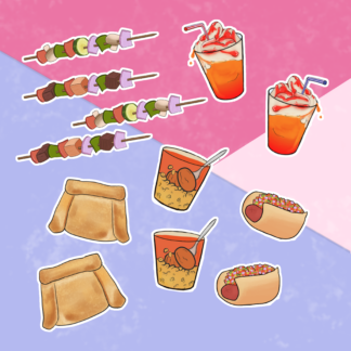 Pack dieciochero Stickers