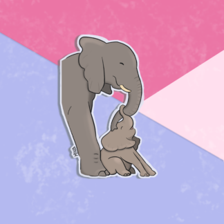 Elefantes Sticker